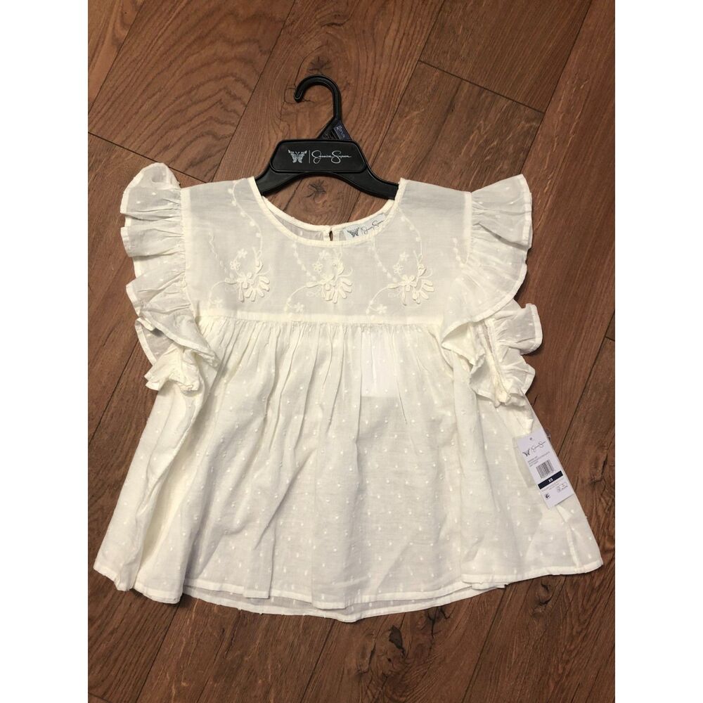 Jessica Simpson Woman's XS Creme Blouse New